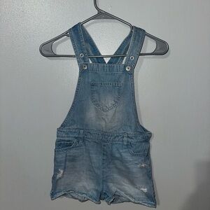 The Children's Place Light Blue Denim Overalls